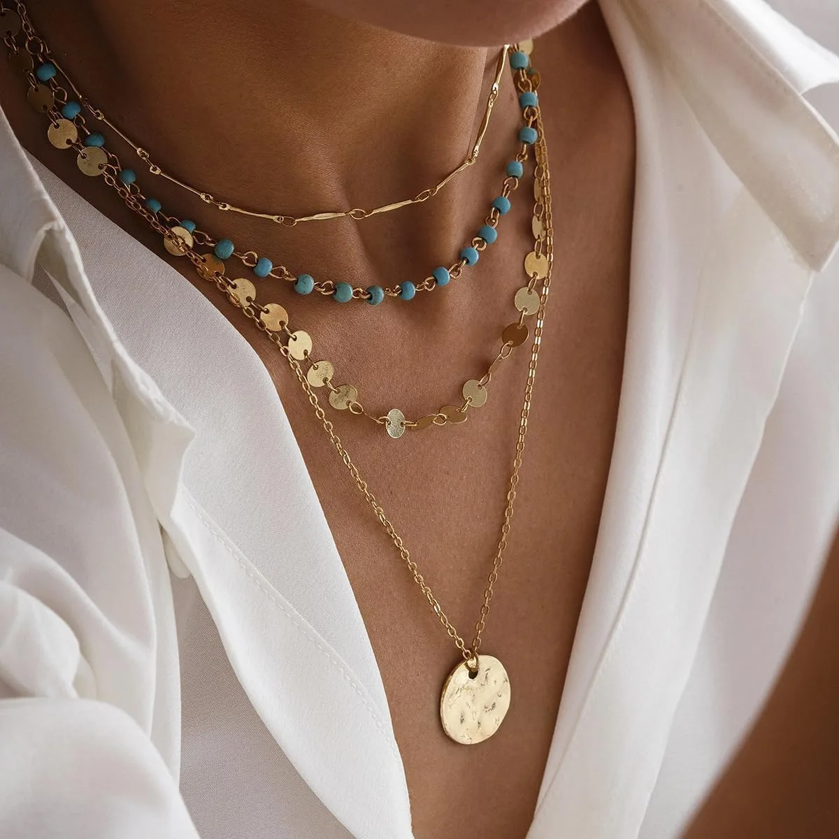 Collier Multirang Boheme