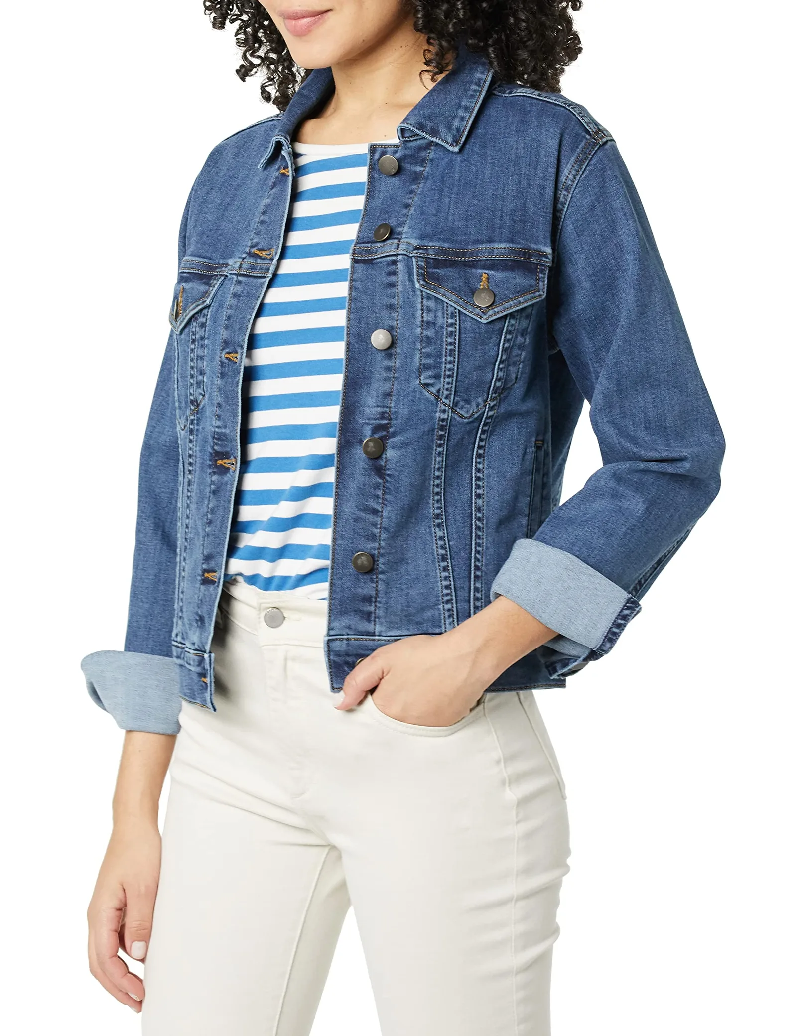 Veste en Jean Coupe Classique