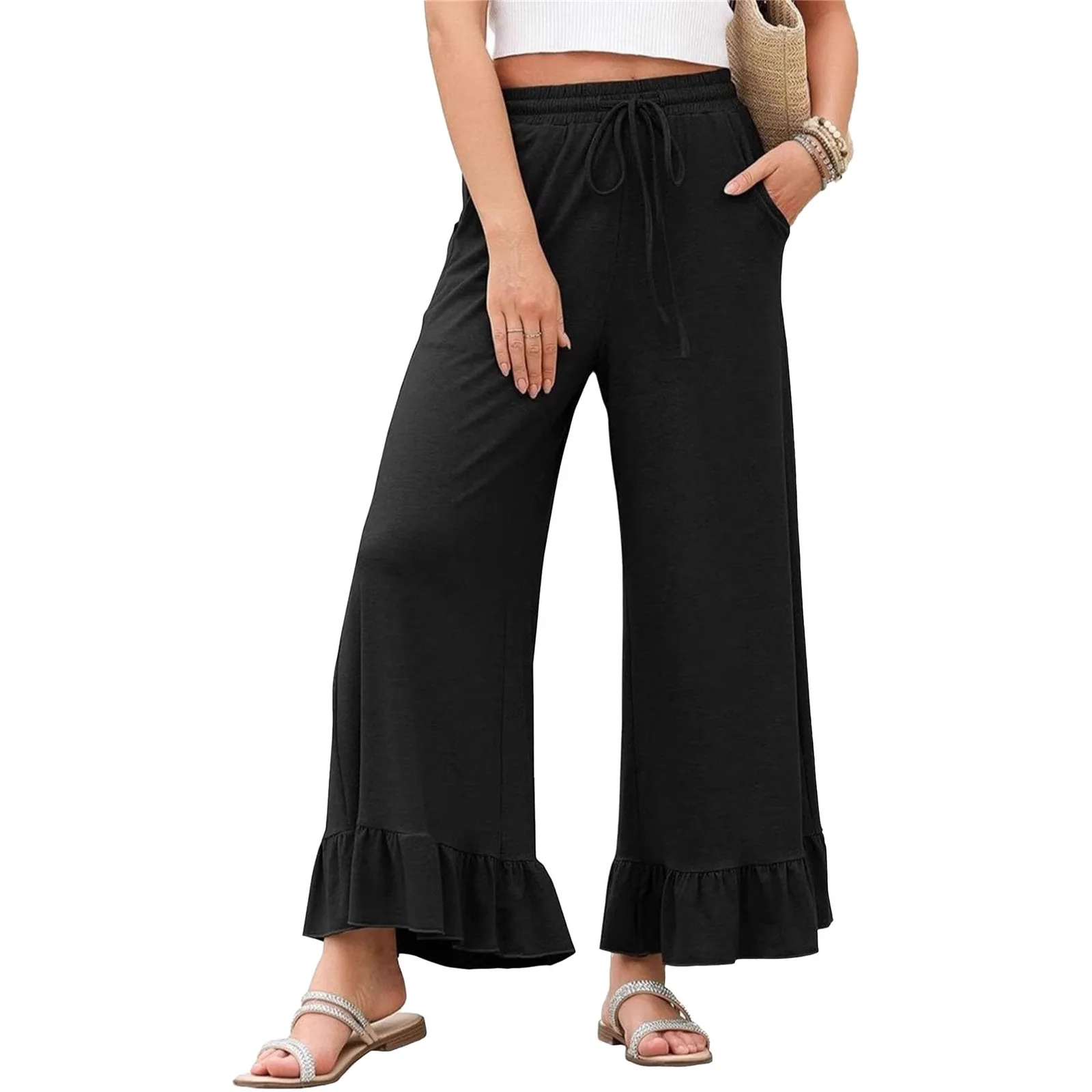 Pantalon Palazzo